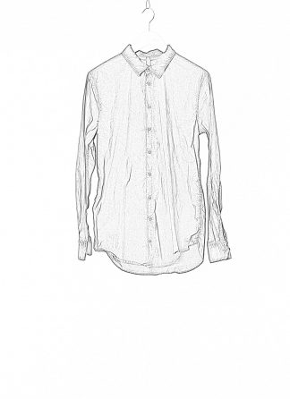 POEME BOHEMIEN Men Button Down Shirt Regular Fit SH 01 T 211 85 Herren Hemd cotton elastan dark grey hide m 2