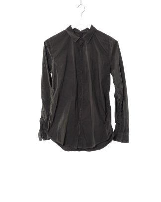 POEME BOHEMIEN Men Button Down Shirt Regular Fit SH 01 T 211 90 Herren Hemd cotton elastan carbon hide m 1