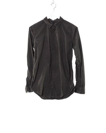 POEME BOHEMIEN Men Button Down Shirt Regular Fit SH 01 T 211 90 Herren Hemd cotton elastan carbon hide m 1