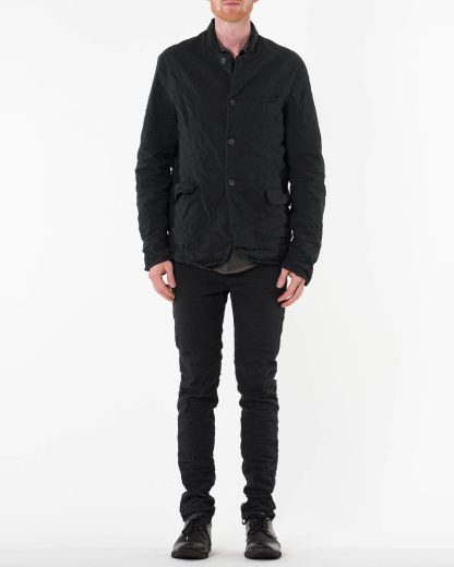 hide-m | POEME BOHEMIEN Men Lined Jacket GI-02, black
