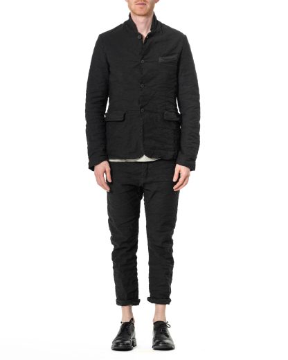 hide-m | POEME BOHEMIEN Men Lined Jacket GI-02, black