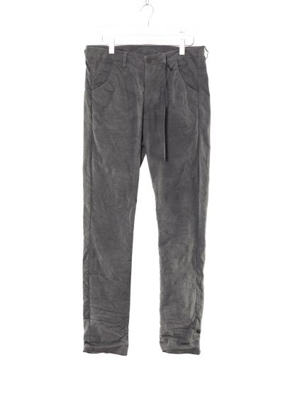 POEME BOHEMIEN Men Zip Pants With Diagonal Pockets PT 37 T 147 80 Herren Hose Jeans cotton ea grey hide m 1