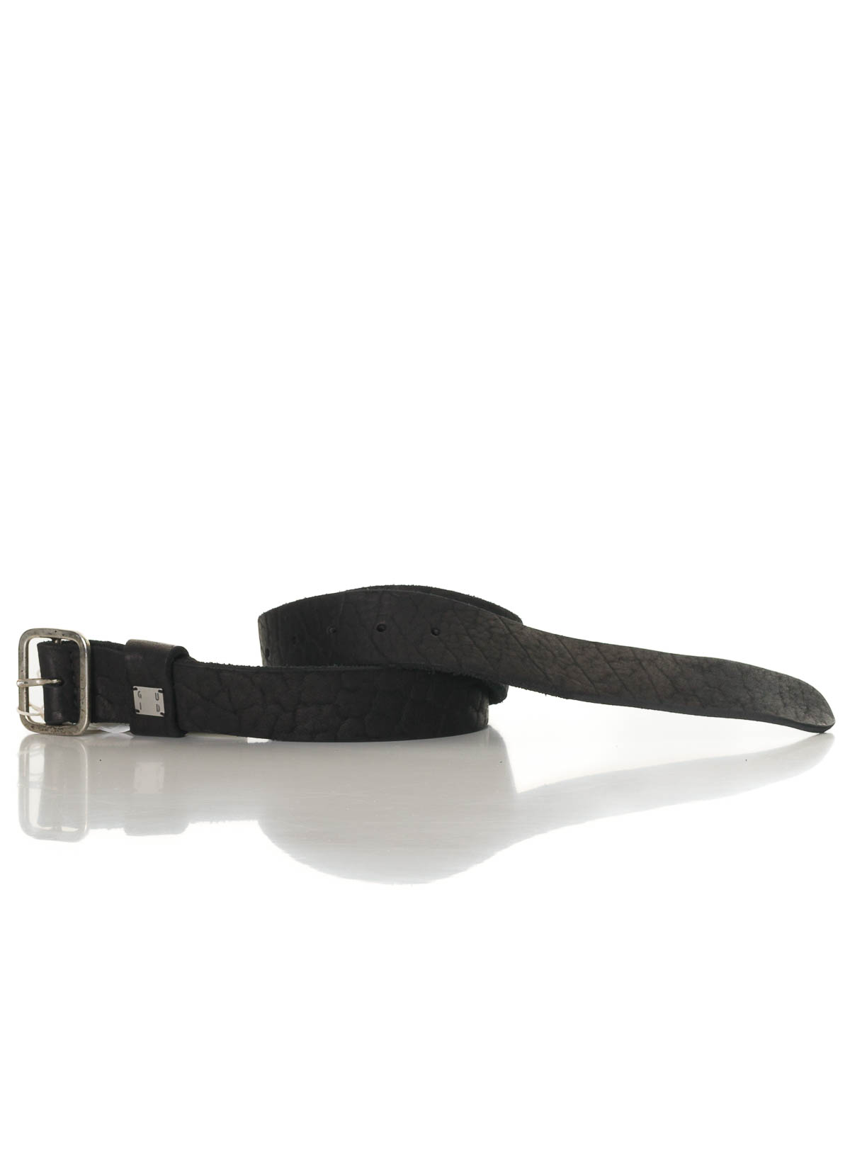 hide-m | GUIDI BLT16 belt, men/women, black bison leather