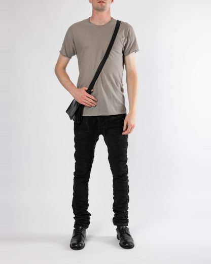 GUIDI PKT05 Small Pockets Bag Tasche kangaroo leather black hide m 1