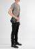 GUIDI PKT05 Small Pockets Bag Tasche kangaroo leather black hide m 2