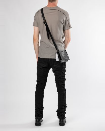 GUIDI PKT05 Small Pockets Bag Tasche kangaroo leather black hide m 4