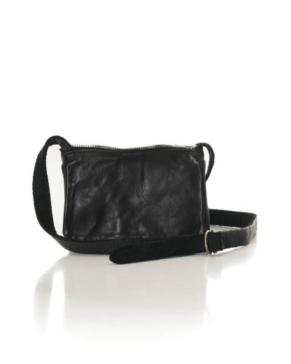 GUIDI PKT05 Small Pockets Bag Tasche kangaroo leather black hide m 4