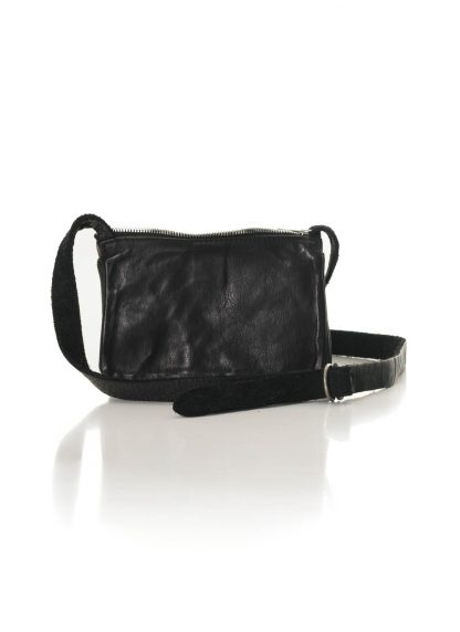 GUIDI PKT05 Small Pockets Bag Tasche kangaroo leather black hide m 4