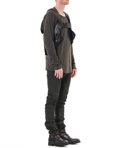 LEON EMANUEL BLANCK LEB DIS M HS 01 Distortion Holster System 1.4mm men women guidi horse leather black hide m 6