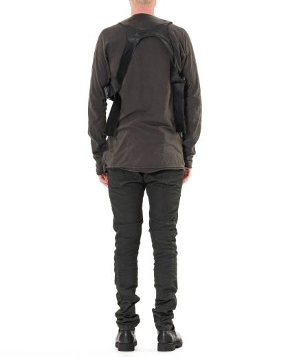 LEON EMANUEL BLANCK LEB DIS M HS 01 Distortion Holster System 1.4mm men women guidi horse leather black hide m 8