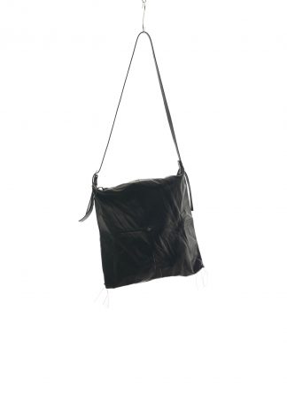 MA Maurizio Amadei BQ54 SY1.0 Large Squared Shoulder Bag Tasche soft washed cow leather black hide m 1