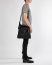 MA+ Maurizio Amadei BQ54 SY1.0 Large Squared Shoulder Bag herren damen tasche soft washed cow leather black hide m 12