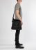 MA+ Maurizio Amadei BQ54 SY1.0 Large Squared Shoulder Bag herren damen tasche soft washed cow leather black hide m 12