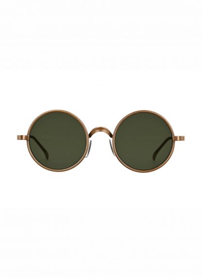 RIGARDS RG00UW5 Sun Glasses Sunglasses Eyewear Brille Sonnenbrille patina red dark green lens copper hide m 1