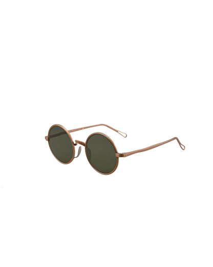 RIGARDS RG00UW5 Sun Glasses Sunglasses Eyewear Brille Sonnenbrille patina red dark green lens copper hide m 2