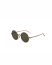 RIGARDS RG00UW5 Sun Glasses Sunglasses Eyewear Brille Sonnenbrille patina red dark green lens copper hide m 2