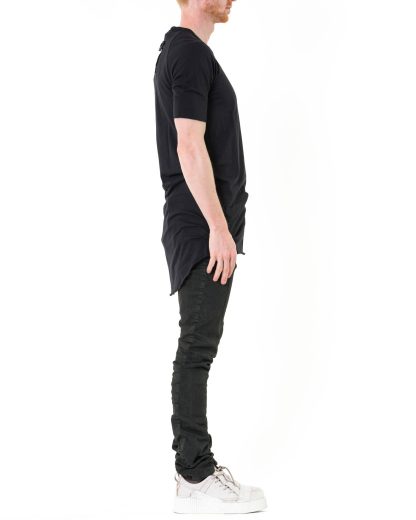 BORIS BIDJAN SABERI Men Tshirt TS2.1 FKN00001 Herren Tshirt Tee cotton black hide m 4