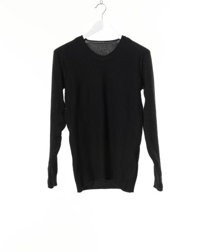 LAYER 0 Layer Zero Men Roundneck Sweater 7 W22 5 1 herren pulli pullover cashmere silk black dark grey hide m 1