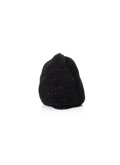 LAYER0 Layer Zero Knitted Beanie 5 W22 5 12 herren muetze cap hat cashmere hemp dark grey black hide m 3