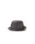 LAYER0 Layer Zero S22 7 6 men hat herren hut muetze beanie horse leather black dark grey hide m 1