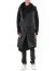 LEON EMANUEL BLANCK Men Distortion Curved Hooded Vest DIS M CHV 01 Herren Jacke Weste Mantel Coat Jacke Jacket P100 wax wrinkle cotton black hide m 4