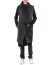 LEON EMANUEL BLANCK Men Distortion Curved Hooded Vest DIS M CHV 01 Herren Jacke Weste Mantel Coat Jacke Jacket P100 wax wrinkle cotton black hide m 6