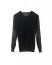 Layer 0 W23 5 1 Men Roundneck Sweater 7 Herren Pulli Pullover cashmere silk hemp black dark grey hide m 1