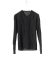 LABEL UNDER CONSTRUCTION Men Lunar Sweater Reversible 40YMSW66 G1F1 DG MD Herren Pulli Pullover Sweater cashmere wool silk dark grey mud hide m 1