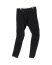 LEON EMANUEL BLANCK LEB Distortion Fitted Long Pants DIS M FLP3 01 Herren Hose Trousers Texture Twill cotton elastan black hide m 1