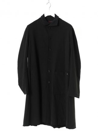 MA MAcross Maurizio Amadei Men 3 Pocket High Collar Wide Coat C311 JM4 Herren Jacke Mantel cotton black hide m 1