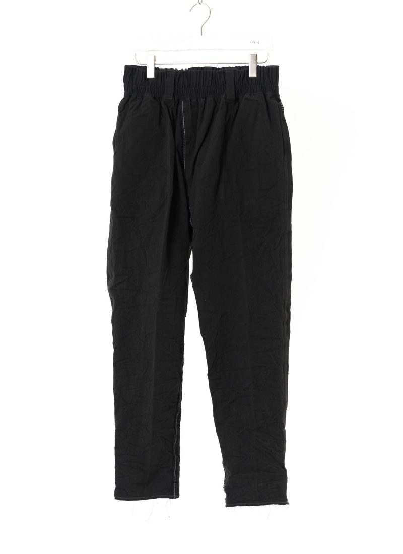 hidem TAICHI MURAKAMI Coin Cargo L/C Pants, black cotton