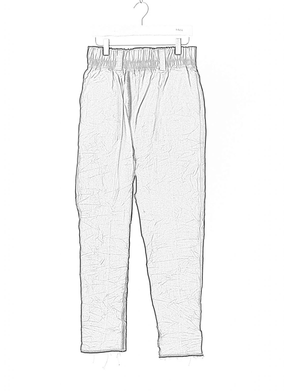 hidem TAICHI MURAKAMI Coin Cargo L/C Pants, black cotton