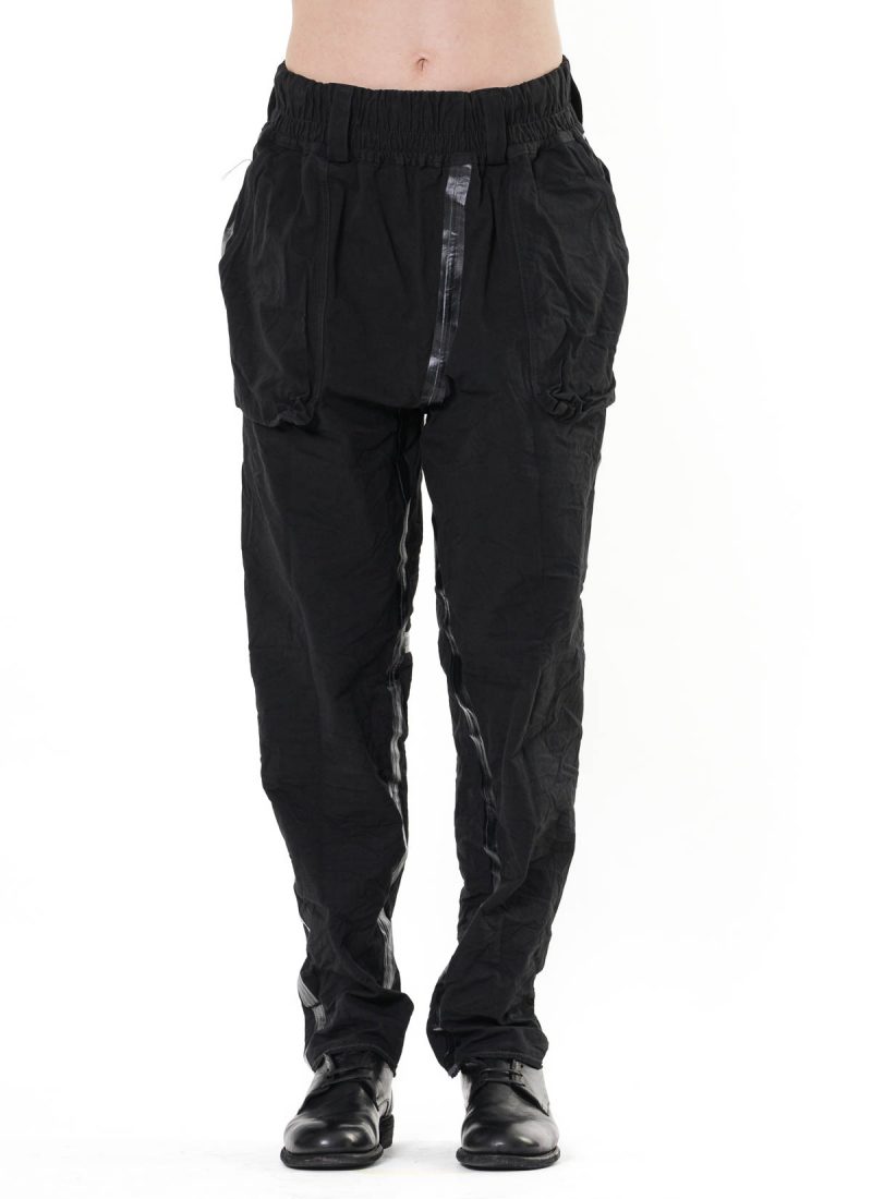 hidem TAICHI MURAKAMI Coin Cargo L/C Pants, black cotton