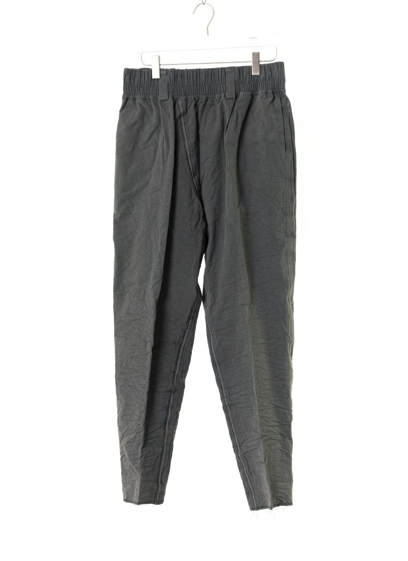 hidem TAICHI MURAKAMI Coin Cargo L/C Pants, dark grey cotton