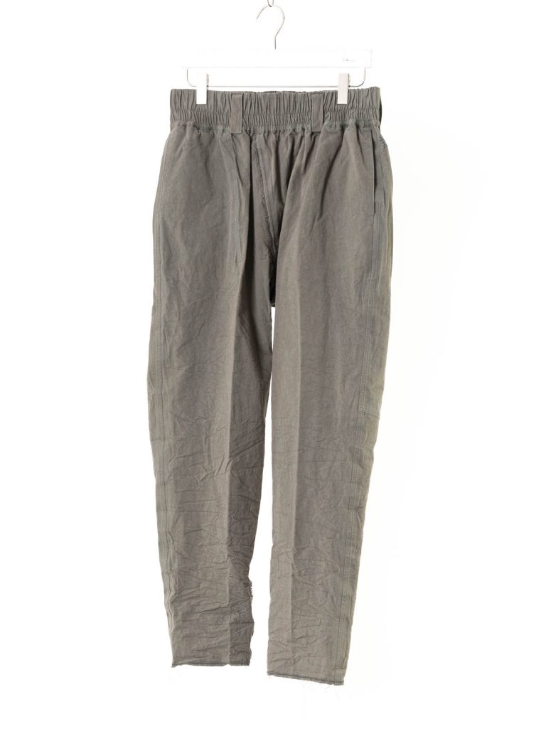 hidem TAICHI MURAKAMI Coin Cargo L/C Pants, medium grey cotton