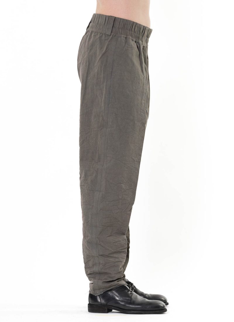hidem TAICHI MURAKAMI Coin Cargo L/C Pants, medium grey cotton