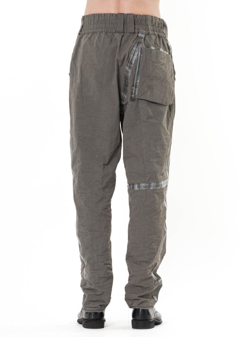 hidem TAICHI MURAKAMI Coin Cargo L/C Pants, medium grey cotton