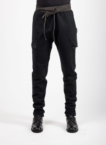 Taichi Murakami Men Sweat Pants Trousers Herren Hose Jogger cashmere blanket cotton black dark grey hide m 3
