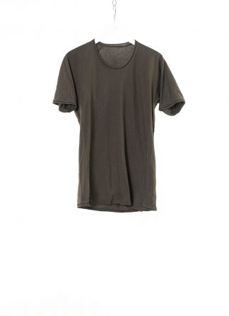 LAYER 0 Alessio Zero Men Short Sleeve T Shirt 75 S22 3 61 cotton exclusively dark grey hide m 1