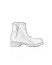 LEON EMANUEL BLANCK LEB DIS M AB 01 Men Distortion Ankle Zip Boot herren schuh shoe stiefel horse leather sharpened sanded halbrau grau hide m 2