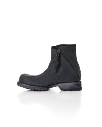 LEON EMANUEL BLANCK LEB DIS M AB 01 Men Distortion Ankle Zip Boot herren schuh shoe stiefel horse leather sharpened sanded halbrau grau hide m 4