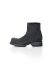 LEON EMANUEL BLANCK LEB DIS M AB 01 Men Distortion Ankle Zip Boot herren schuh shoe stiefel horse leather sharpened sanded halbrau grau hide m 5