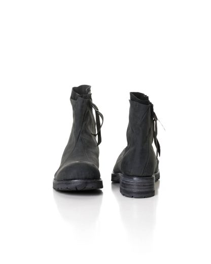 LEON EMANUEL BLANCK LEB DIS M AB 01 Men Distortion Ankle Zip Boot herren schuh shoe stiefel horse leather sharpened sanded halbrau grau hide m 6
