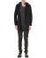 LEON EMANUEL BLANCK LEB Men Distortion Zipped Hoody DIS M HOZ 01 sweater jacket herren jacke zipper curly knit cotton ea black hide m 3