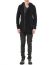 LEON EMANUEL BLANCK LEB Men Distortion Zipped Hoody DIS M HOZ 01 sweater jacket herren jacke zipper curly knit cotton ea black hide m 4