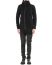 LEON EMANUEL BLANCK LEB Men Distortion Zipped Hoody DIS M HOZ 01 sweater jacket herren jacke zipper curly knit cotton ea black hide m 6