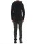 LEON EMANUEL BLANCK LEB Men Distortion Zipped Hoody DIS M HOZ 01 sweater jacket herren jacke zipper curly knit cotton ea black hide m 8