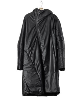 LEON EMANUEL BLANCK LEB DIS M OUC 01 Men Distortion Puffer Overundercoat Coat Herren Daunenmantel Mantel calf leather matt black hide m 1