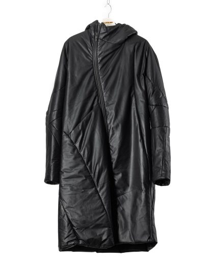 LEON EMANUEL BLANCK LEB DIS M OUC 01 Men Distortion Puffer Overundercoat Coat Herren Daunenmantel Mantel calf leather matt black hide m 1