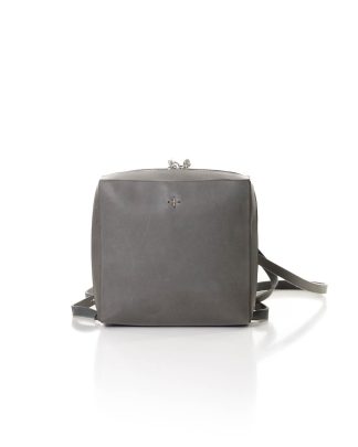 MA MAcross Maurizio Amadei Small Squared Zipped Backpack BC50 VA rucksack tasche bag vachetta cow leather sage hide m 1